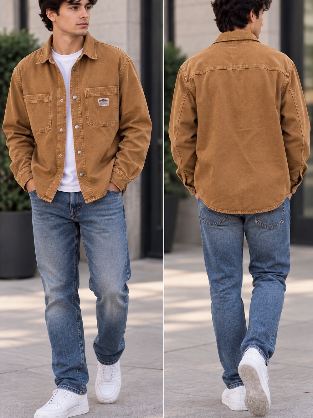 H&M Tan Chinos for Men